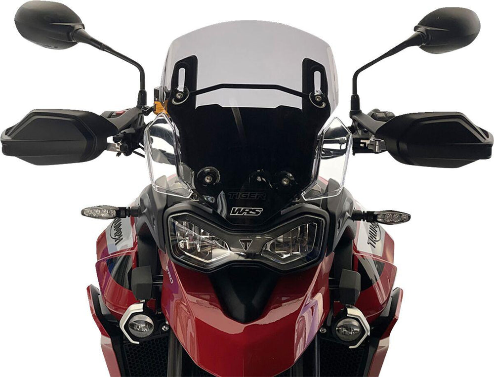 WRS Windscreen For Triumph Tiger 850 ABS 2022-2024 36 cm (14-1/4") - Dark Smoke