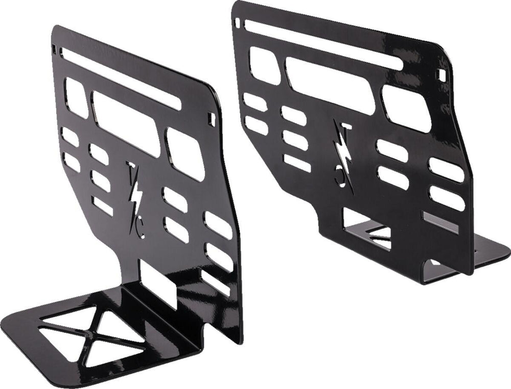 Thrashin Supply Co Hard Mount Brackets For Essential & Escape Saddlebags For Harley Davidson FLD 1690 2012-2013 - Black