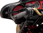 Performance Machine Contour Renthal Wrapped Grips For Harley Davidson FLDE 1750 2018-2020 - Black