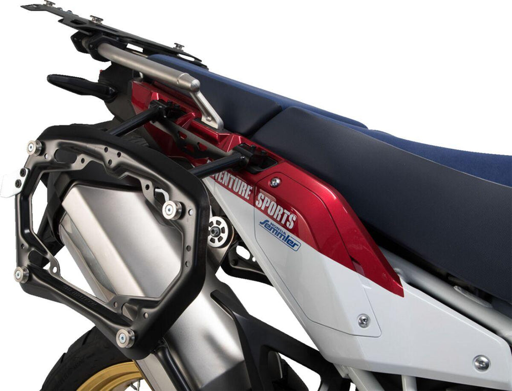 SW Motech Pro Side Pannier Carrier Set For Honda CRF1000L Africa Twin 2018-2019 - Black