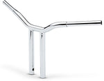 LA Choppers Kage Fighter Welded Straight-Riser Handlebar 35.5 cm (14") - Chrome