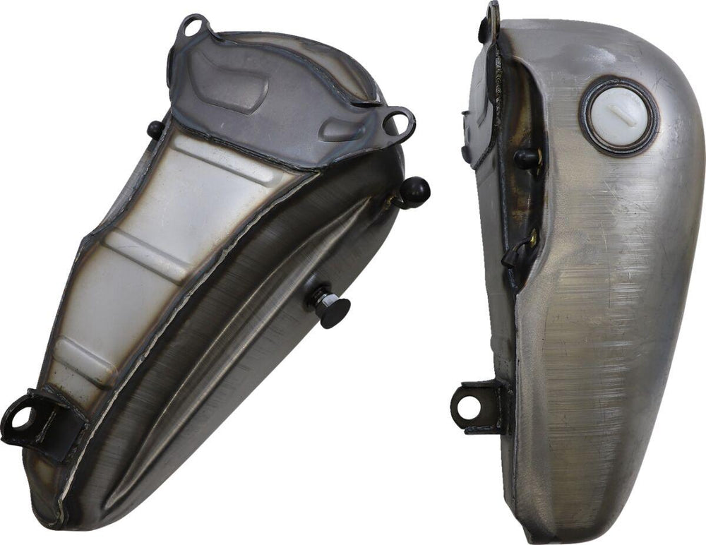 Drag Specialties Fat Bob-Style Gas Tank For Harley Davidson FLHR 1340 1994-1995 - 18.9 Litre Raw