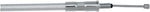 Magnum Shielding Sterling Chromite II Clutch Cable For Harley Davidson FLHS 1340 1987-1988 159 cm (62-11 16") - Chrome