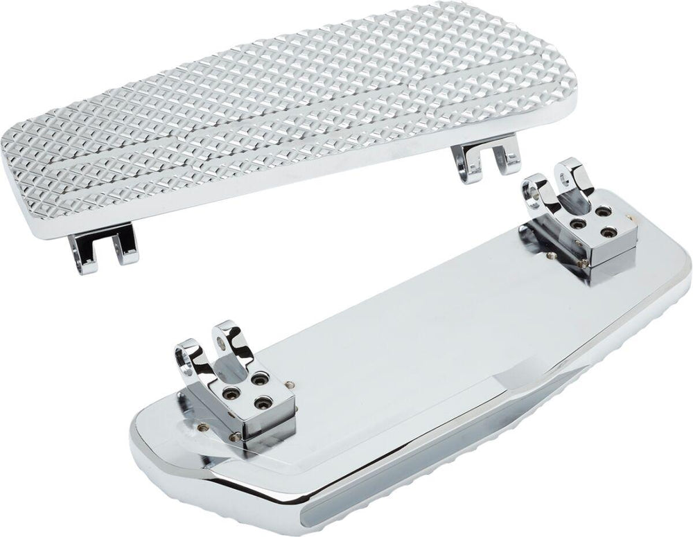 LA Choppers County Line Floorboards For Harley Davidson FL 1200 1965-1977 - Chrome