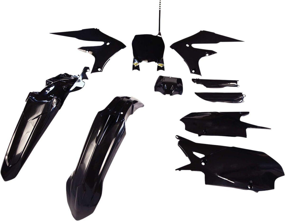 Cycra Powerflow Plastics Kit For Yamaha YZF250 2019-2023 - Black