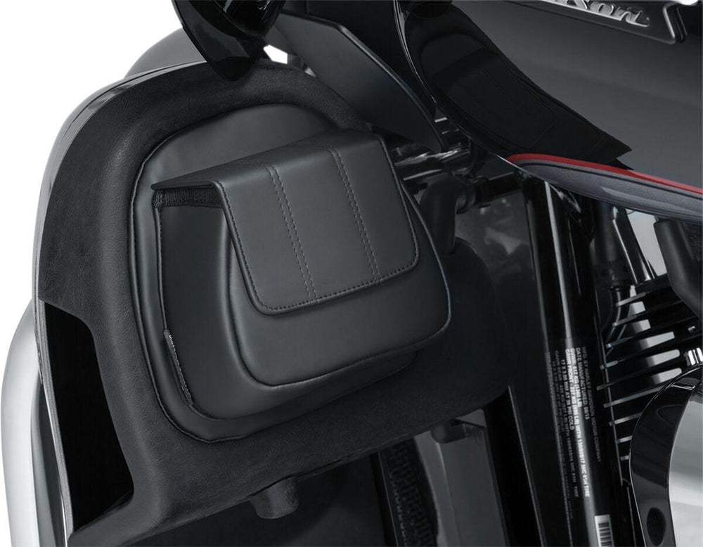 Kuryakyn Fairing Lower Door Pocket Bag For Harley Davidson FLHTCUTG 1868 2020 - Black