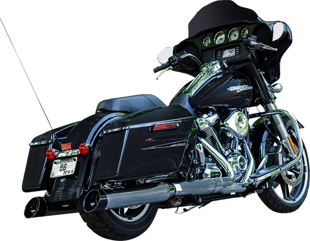 S&S Cycle 4-1 2" MK45 Cutlass Performance Silencers For Harley Davidson FLH 1868 2021 - Chrome