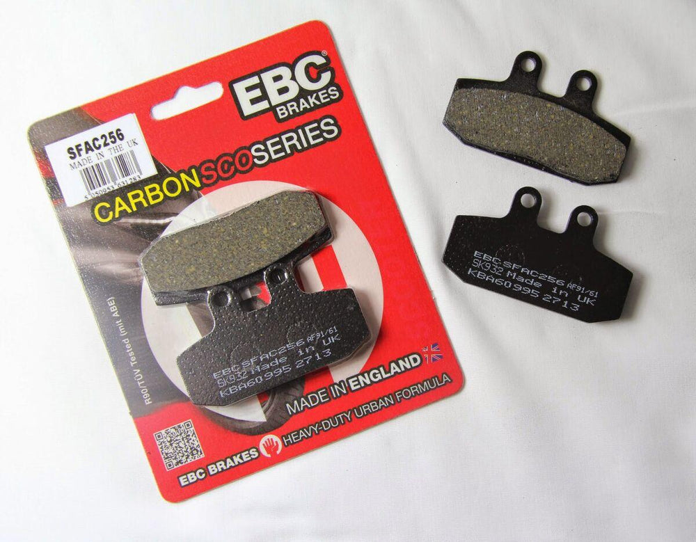 EBC SFAC Carbon Series Scooter Brake Pads For Piaggio Beverly 125 I.E. 2011-2015 Rear