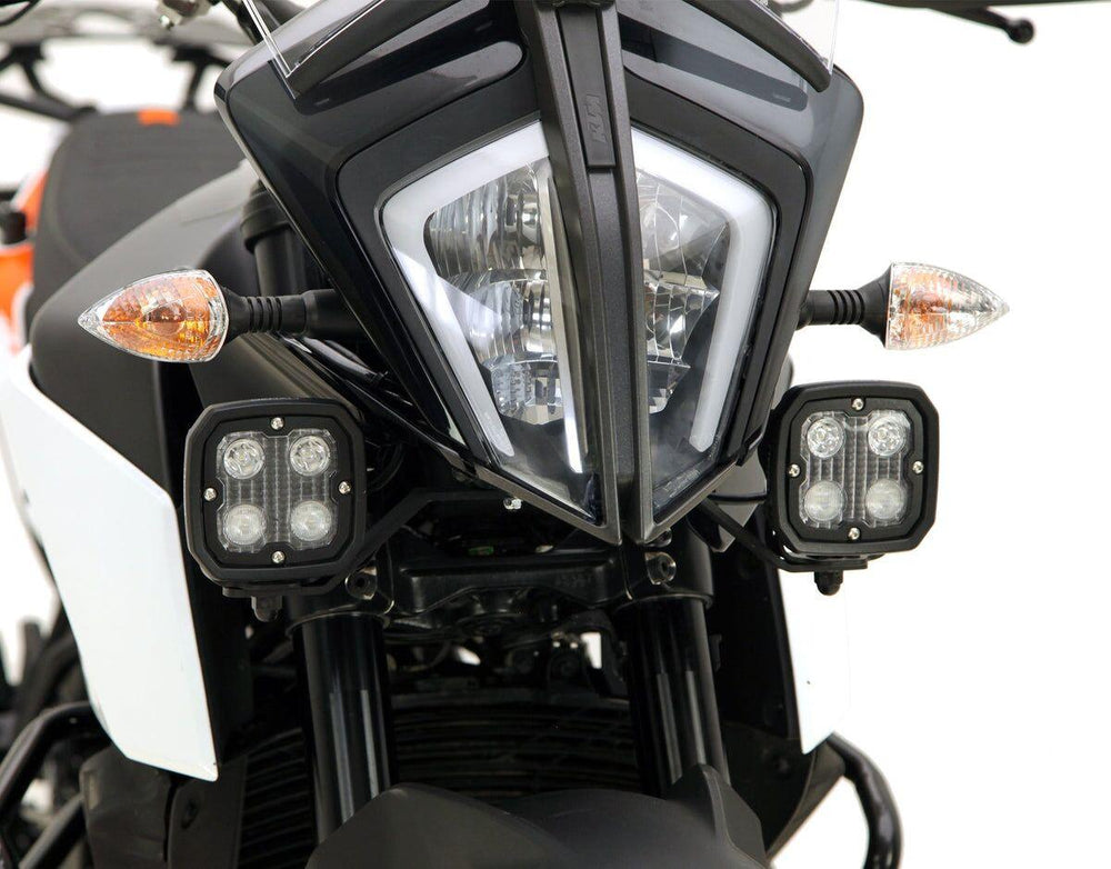 Denali Driving Light Mount For KTM  AdVenture 390 2020-2021 Black