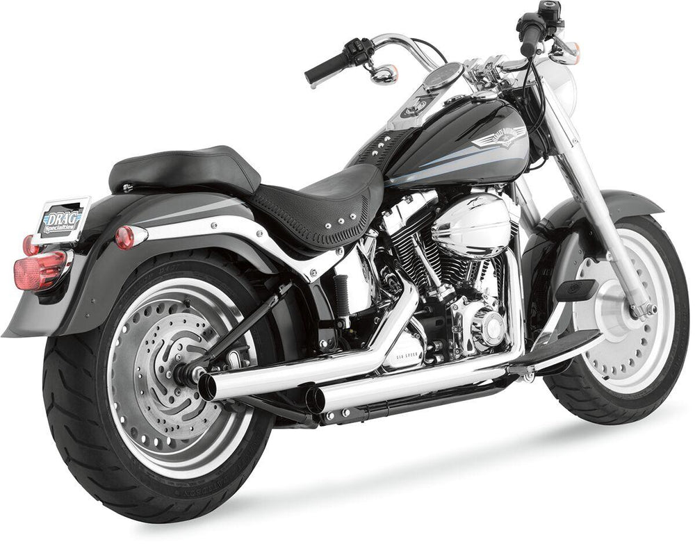 Vance & Hines Straightshots Exhaust System For Harley Davidson FLST 1340 1987-1990 - Chrome