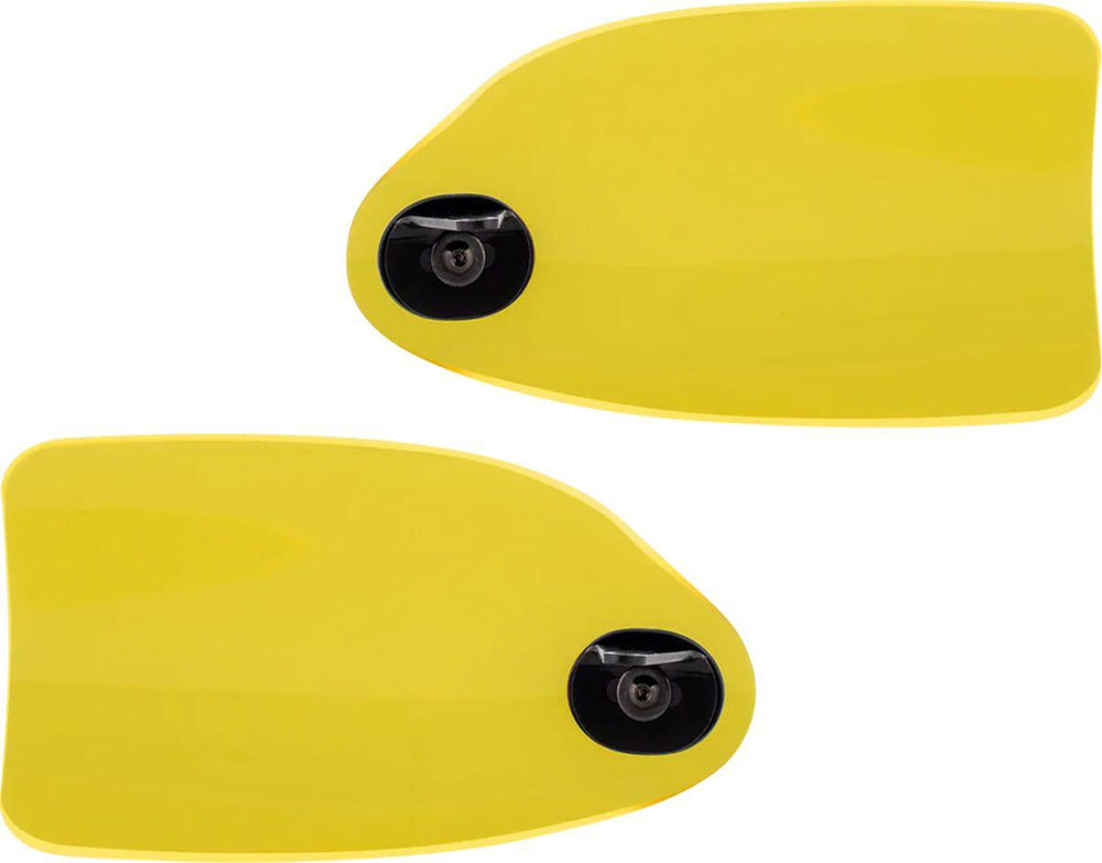 Klock Werks Flare Ice Hand Guards For Harley Davidson FLHLT 1923 ABS 2026 - Gloss/Yellow