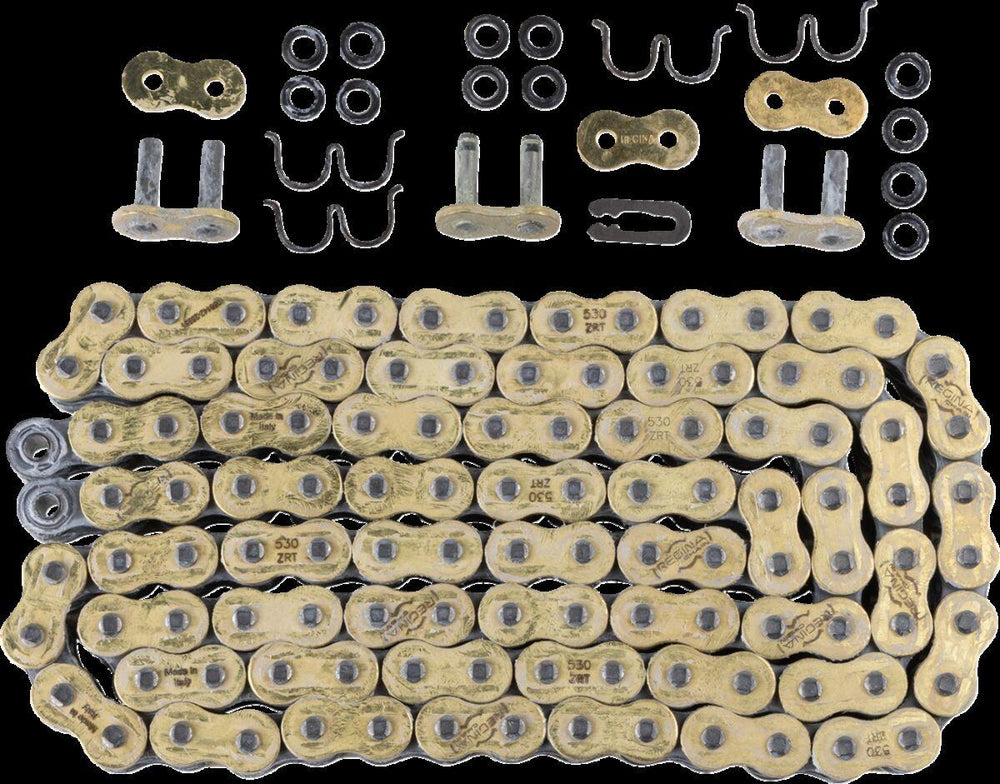 Regina 530 ZRT Chain 114 Links - Black/Gold