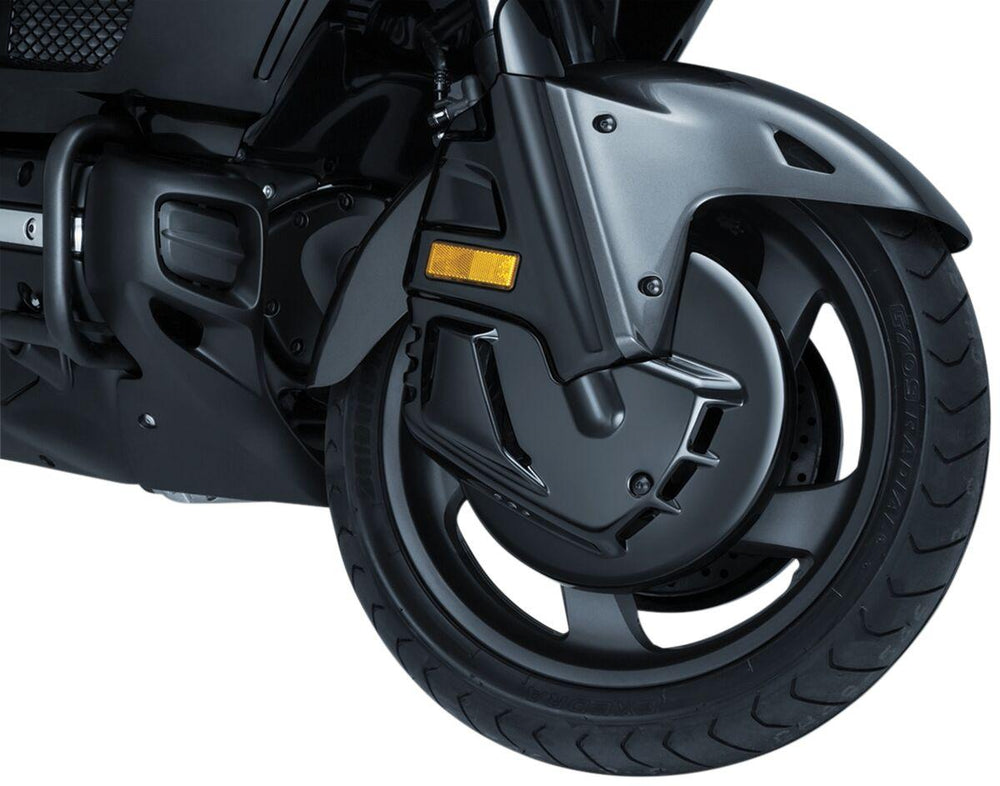 Kuryakyn Front Brake Disc Covers For Honda GL1800 Goldwing 2001-2017 - Black