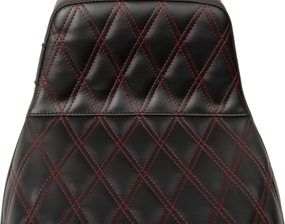 LE Pera Tailwhip Seat For Harley Davidson FLHX 1750 ABS 2023 Double Diamond - Black/Red
