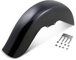Klock Werks Benchmark Fender For Harley Davidson FLH 1868 ABS 2021 53.3 cm (21") Front 30.5 cm (12") - Black/E-Coating