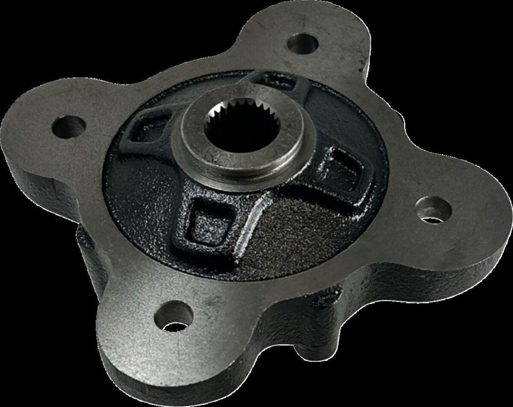 Moose Racing Wheel Hub For Polaris Brutus 1000 4X4 2015-2016 Rear - Black/Silver