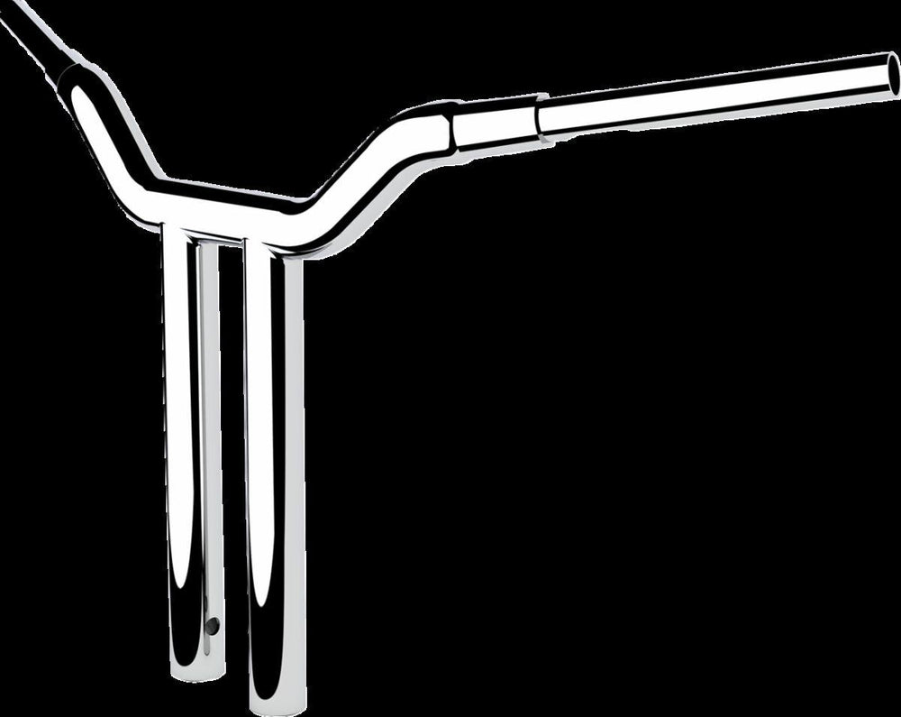 LA Choppers 1-1/2" Kage Fighter T-Bar For Harley Davidson FLFBS 1923 ABS 2025-2026 40.5 cm (16") - Chrome