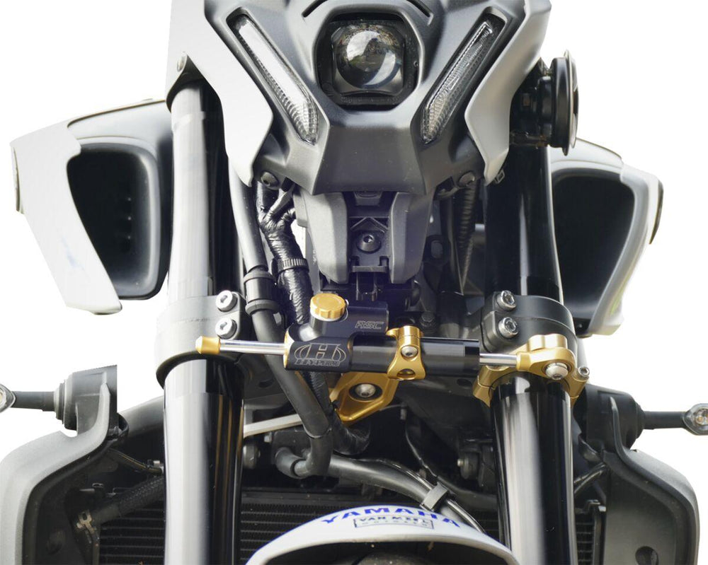Hyperpro Steering Damper Mounting Kit For Yamaha MT-09 2021-2022 - Black