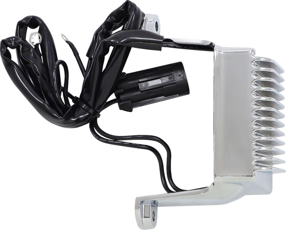 Drag Specialties Premium Voltage Regulator For Harley Davidson FLHR 1450 2002-2003 - Chrome