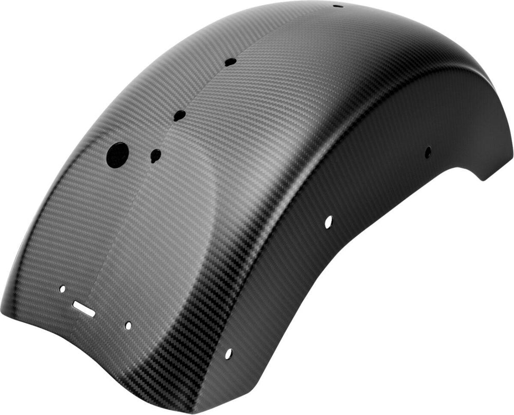 Slyfox Carbon Fibre Fender For Harley Davidson FXLR 1750 ABS 2018-2020 Rear - Black Matte