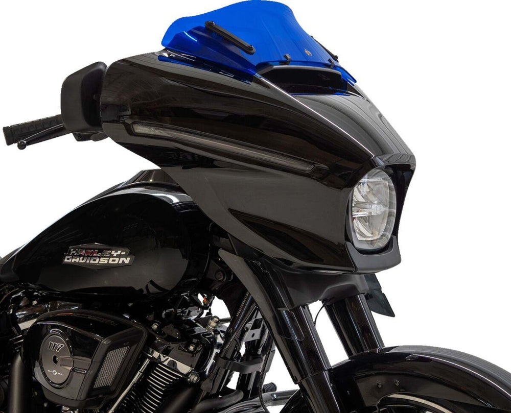 Klock Werks Kolor Flare Windshield For Harley Davidson FLHLT 1923 ABS 2026 16.5 cm (6-1/2") - Blue