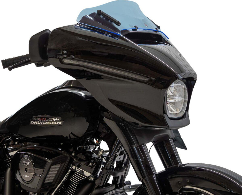 Klock Werks Ice Flare Windshield For Harley Davidson FLHLT 1923 ABS 2026 16.5 cm (6-1/2") - Blue
