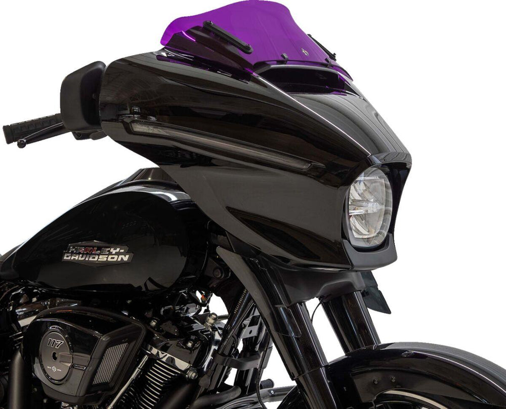 Klock Werks Kolor Flare Windshield For Harley Davidson FLHLT 1923 ABS 2026 16.5 cm (6-1/2") - Purple