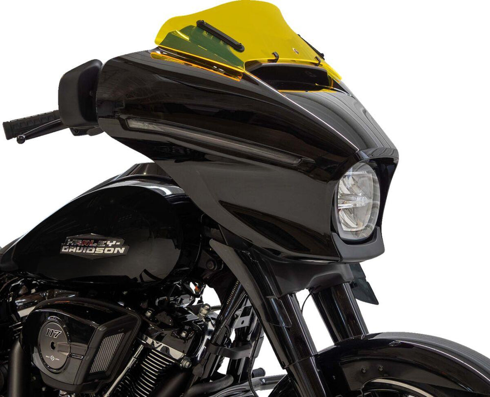 Klock Werks Ice Flare Windshield For Harley Davidson FLHLT 1923 ABS 2026 16.5 cm (6-1/2") - Yellow