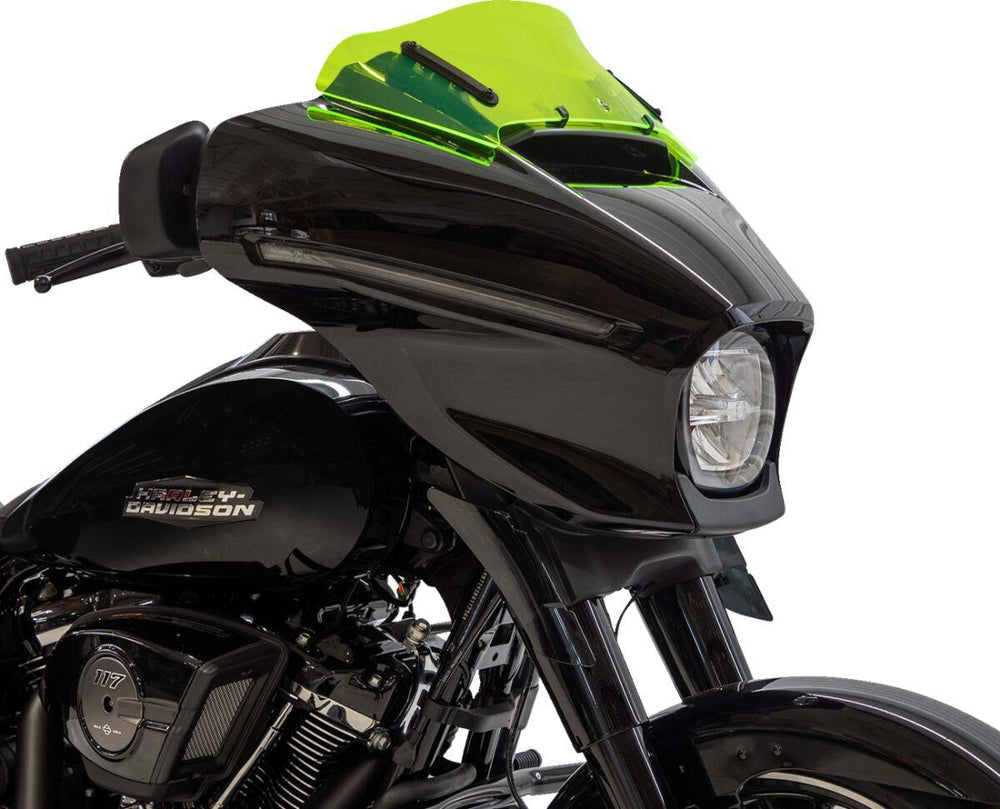 Klock Werks Ice Flare Windshield For Harley Davidson FLHLT 1923 ABS 2026 16.5 cm (6-1/2") - Green