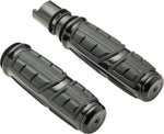 Ciro Chicane Grips For Harley Davidson FLHLT 1923 ABS 2026 - Black