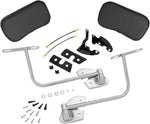 Show Chrome Deluxe Armrest Mounts For Honda GL 1800 Gold Wing 2001-2017 - Black/Chrome