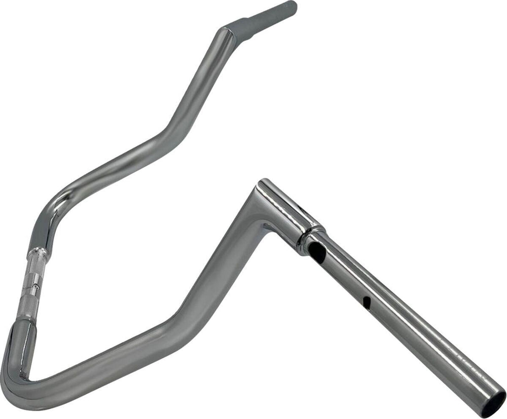 Fat Baggers Inc. 1-1/4" EZ Install Flat Top Handlebar For Harley Davidson FLHX 1923 2024-2026 33 cm (13") - Chrome