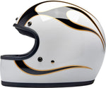 Biltwell Gringo Helmet - Black White