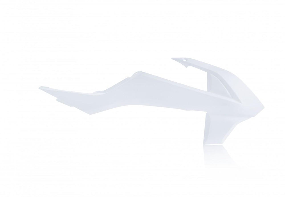 Acerbis Radiator Scoops For KTM SX65 2016-2023 & Gas Gas MC65 2021-2023 - White 2
