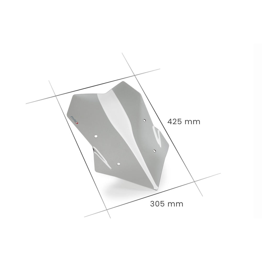 Puig Sport Screen For Yamaha Tracer 9 2021-2024 - Light Smoke