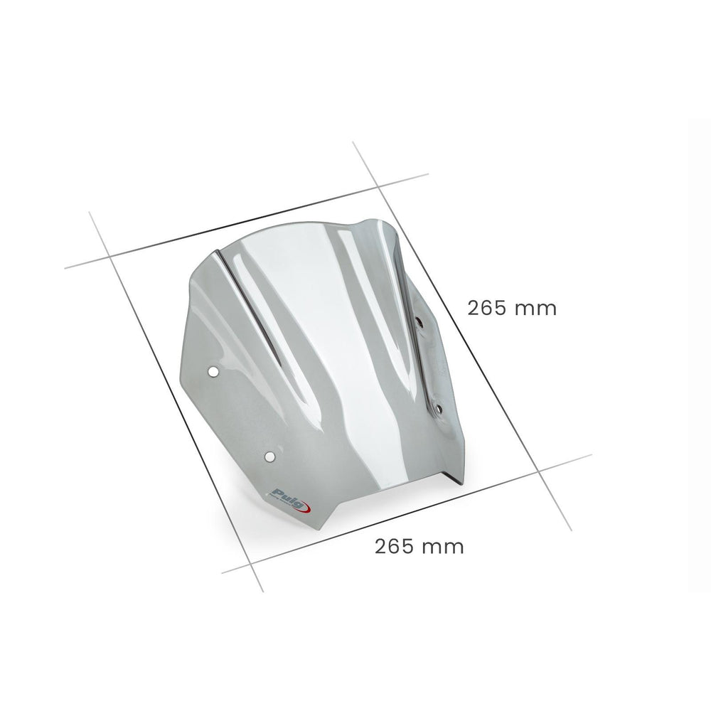 Puig Sport Screen For Honda NX500 2024-2025 - Light Smoke