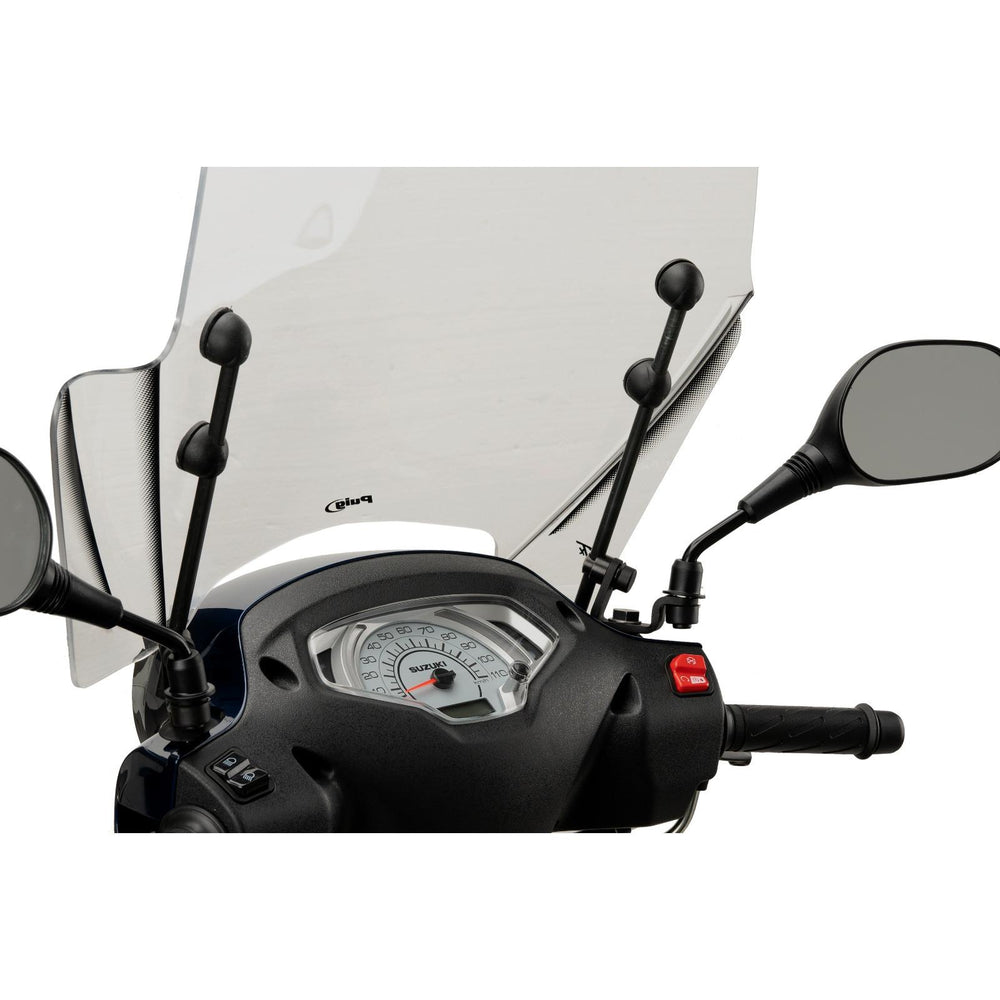 Puig TX Screen For Suzuki Address 125i 2021-2025 - Clear