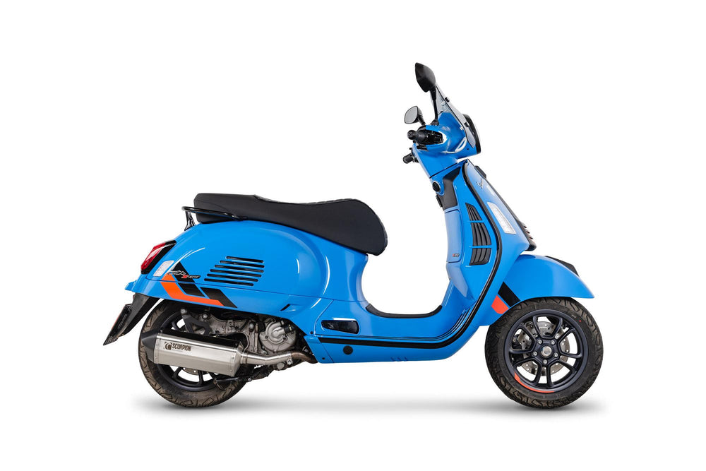Scorpion Serket Parallel Slip-On Stainless Steel For Vespa GTS 310 2024-2025