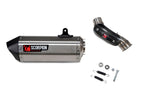 Scorpion Serket Parallel Slip-On Stainless Steel For KTM 890 Duke 2020-2025
