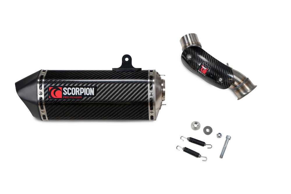 Scorpion Serket Parallel Slip-On Carbon Fibre For KTM 890 Duke 2020-2025