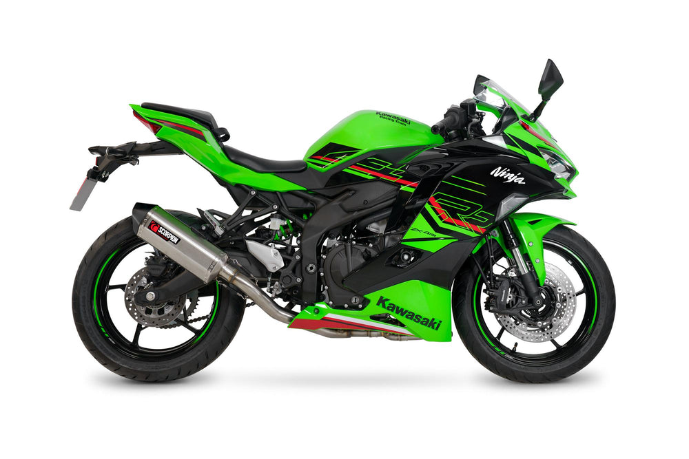 Scorpion Serket Parallel Full System Stainless Steel For Kawasaki ZX-4RR 2023-2025
