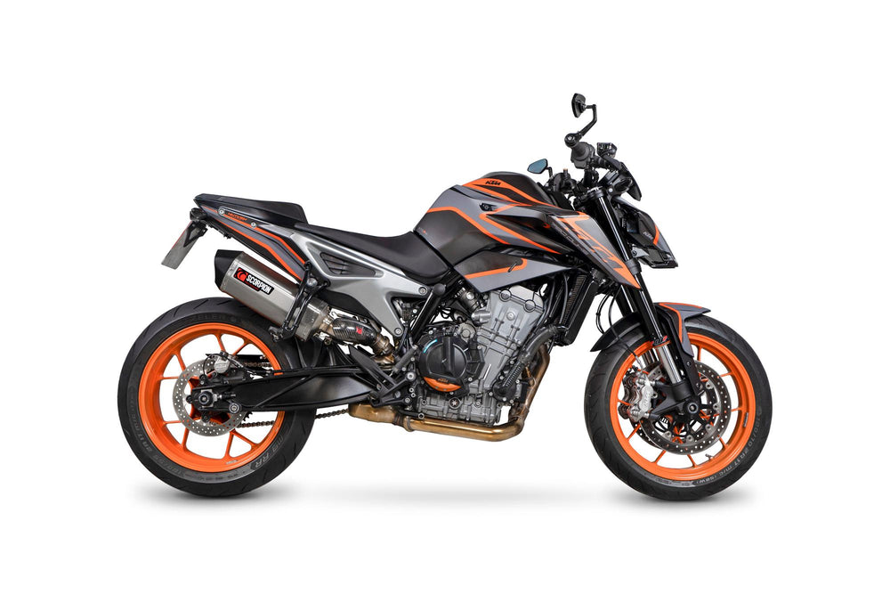 Scorpion Serket Parallel Slip-On Stainless Steel For KTM 790 Duke 2022-2025