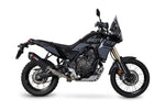 Scorpion Serket Parallel Slip-On Black Ceramic For Yamaha Tenere 700 2021-2025