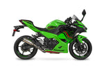 Scorpion Red Power Slip-On Titanium For Kawasaki Ninja 400 2018-2024