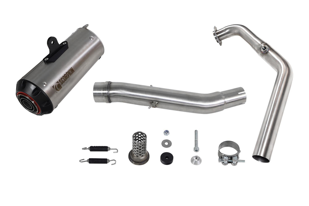 Scorpion Red Power Full System Titanium For Yamaha YZF-R125 Euro 5+ 2024-2025