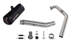 Scorpion Red Power Full System Black Ceramic For Yamaha YZF-R125 Euro 5+ 2024-2025