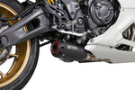 Scorpion Red Power Full System Black Ceramic For Yamaha YZF R7 2021-2024