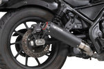 Scorpion Red Power Slip-On Black Ceramic For Honda CMX500 2020-2025