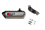 Scorpion Serket Parallel Slip-On Titanium For KTM 890 Duke 2020-2025