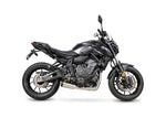 Scorpion Red Power Full System Stainless Steel For Yamaha MT-07 2022-2024